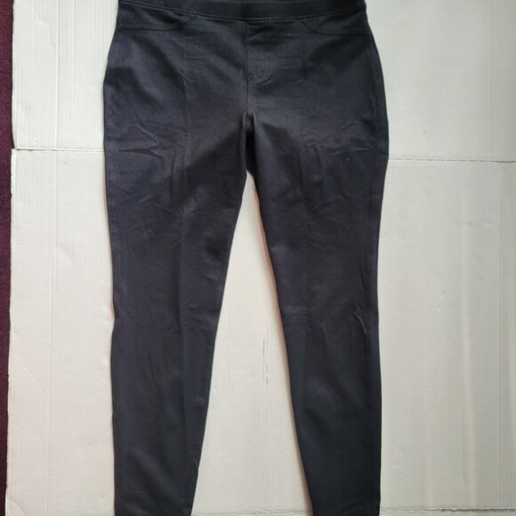 NWT No nonsense Black Ladies Stretch Skinny Leggings - Size Large - Picture 9 of 9